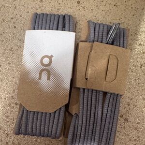 On Running Gray Shoe Laces